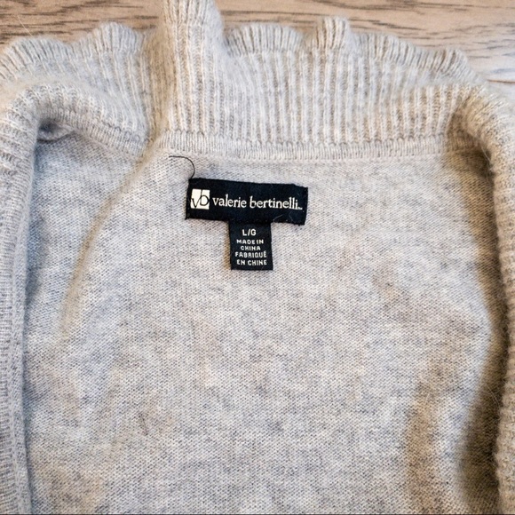 angora rabbit hair & wool cardigan - Picture 6 of 8